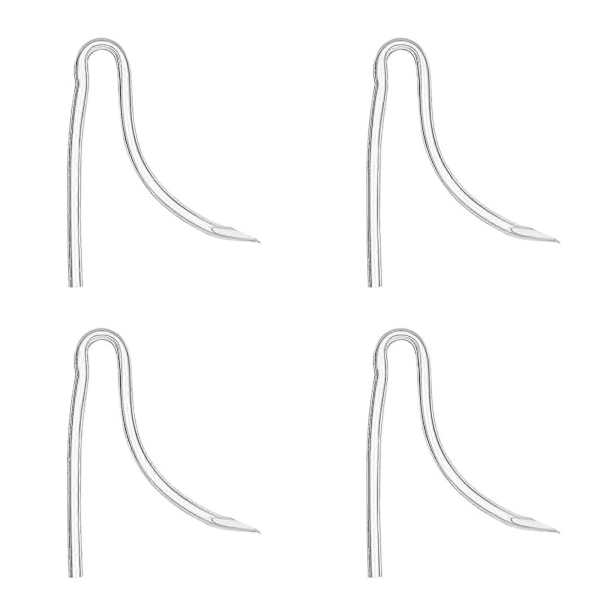 iplusmile 4 stk. PVC Øreprop Slanger Præformede BTE Høreapparater Slange Høreapparater Forstærker Udskiftningsslanger