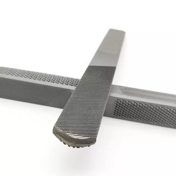 #in 1 Halvrund Kolstål Platt Raspslipning Trä Läder Plast Metall Träskärningsfiler för Snickare Reparation 8 tum#