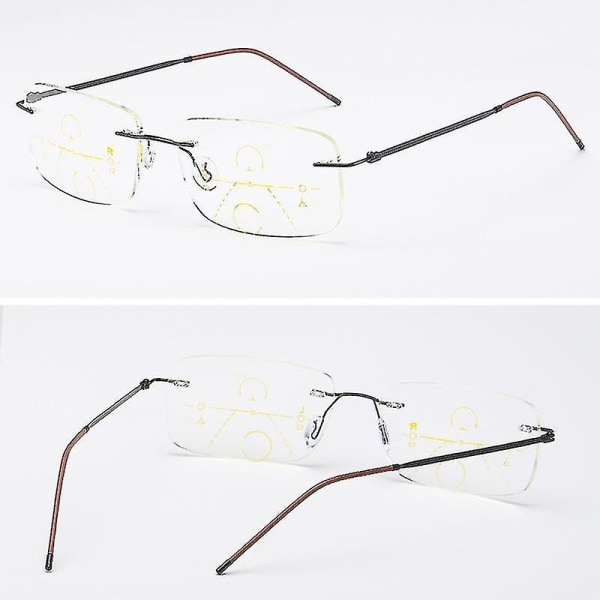 1pcs Lunettes de lecture Lentille multifocale progressive Presbyt