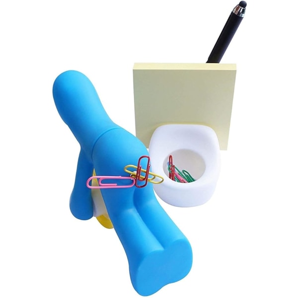(blå) Kontorartikler - sjov tape dispenser - holder - sjov og c