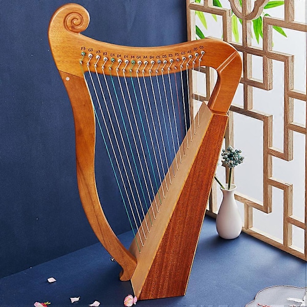 1 sett med profesjonelle lyre-strenger, musikktråd, robuste strenger, nylon lyre-strenger