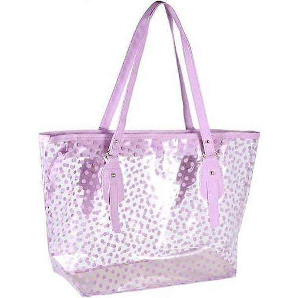 1 st Axelväska Jelly Tote Väska Handväska Strandväska Modeväska