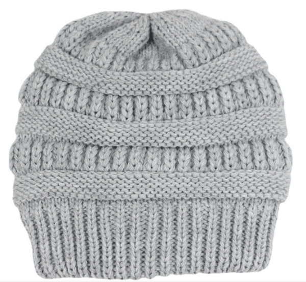 *Vinter Sloth Beanie, Strikket Ullue Med Satengfôr For Menn*