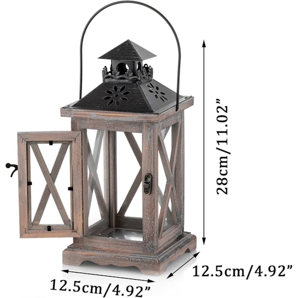 Dekorativ gjenstand lanterne lysestake lanterne lanterne lanterneholder