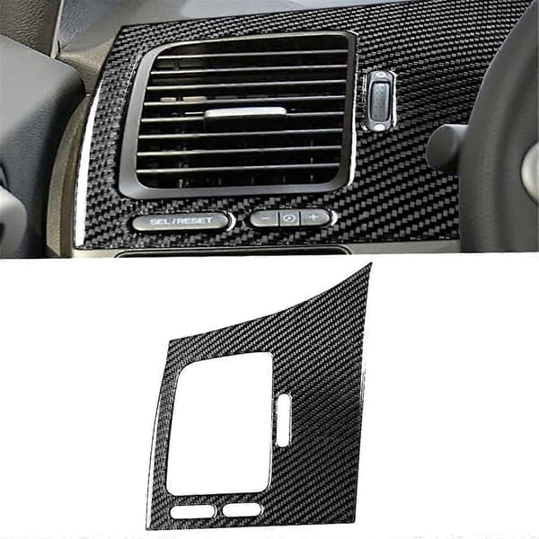 For 8. generasjon 2006-2011 Karbonfiber Driver Outlet Deksel Trim