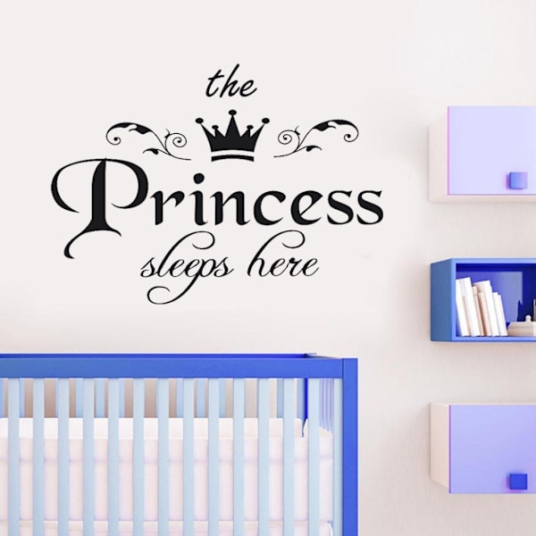 *Princess girl wall sticker European and American decorative paint*