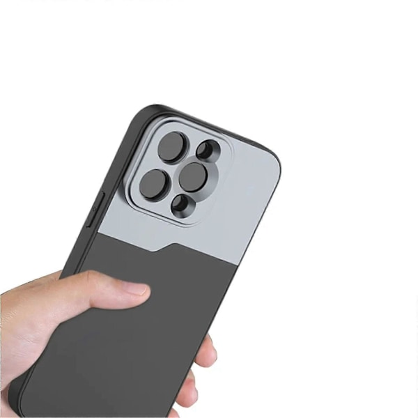 17 mm kierteellä varustettu puhelinkotelo, naarmuuntumaton ja putoamissuojattu, 17 mm kierteellä varustettu puhelimen suojakotelo iPhone 15 Prolle