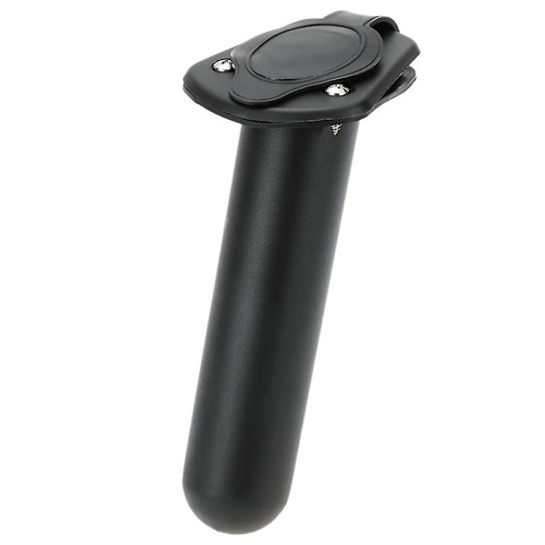 5 stk. Bådstangholder Planmonteret Plastholder med Hættelåg Fiskegrejs Tilbehør 19 cm