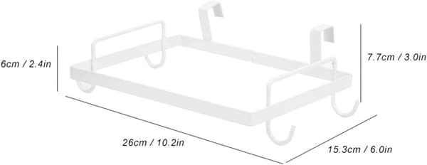 *Søppelposeholder, hengende søppelposeholder i plast, søppelposehol*