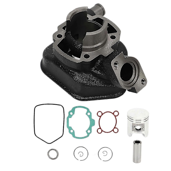 50cc Motor Kolv Cylinder Kit 40mm Diameter Packningsring Set Ersättning För Peugeot Speedfight 3/4 2-Takt