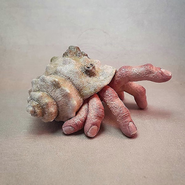 Fingerkrabbe Statue, Fingerkrabbe Uhæggelig Mærkelig Realistisk Horror Resin