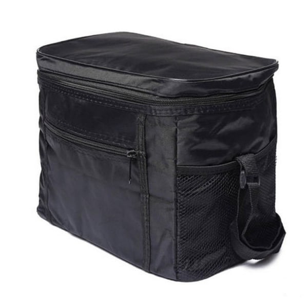 /#/Isolerad väska 1 st svart lunchväska kylväska kylväska måltidsväska för lunch/arbete/skola/strand/picknick/#/