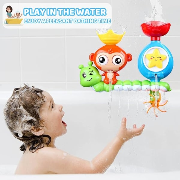 /#/Monkey spinning fun baby tease bath toy bath tub shower squi/#/