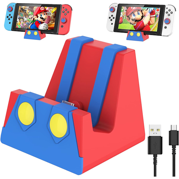 Switch Opladningsstation til Nintendo Switch/Switch Lite/Switch O