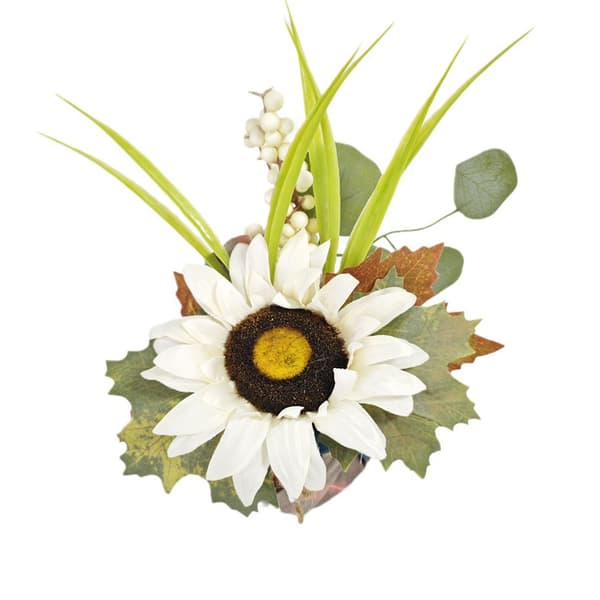 #Simulert lønnblad borddekorasjon, 25 x 20 cm#