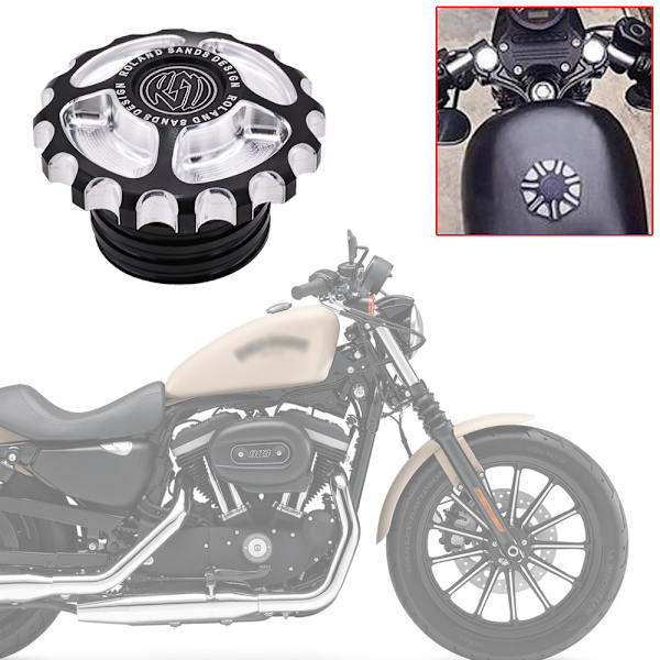 Harley Davidson Sportster XL:n koristeellinen tankin peite
