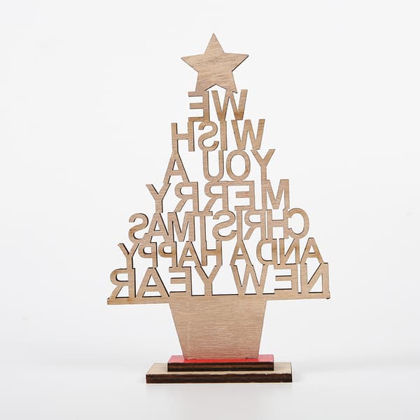 #Träd av trä till jul | Design | Bordsprydnad julgran,#