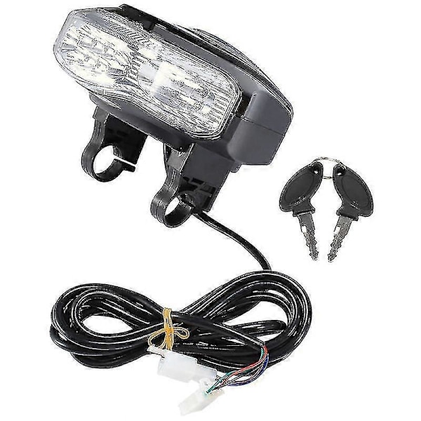 60V Enkelinsilmä LCD-valo Nopeusnäyttö Akku Äänimerkki Ajovalokytkin Avain Citycoco Sähköpotkulauta gx20241207391