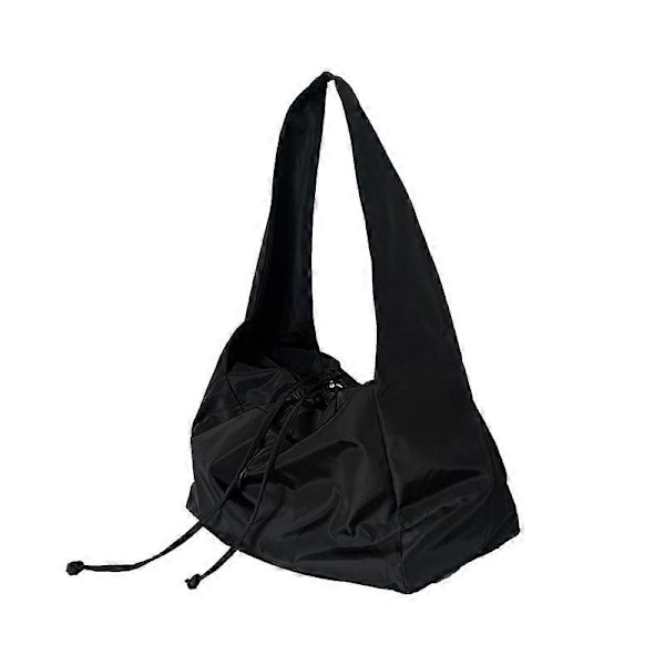 Damväska Ny Nylon Hinkväska Mode Enfärgad Dragkedja Axelväska Plånböcker