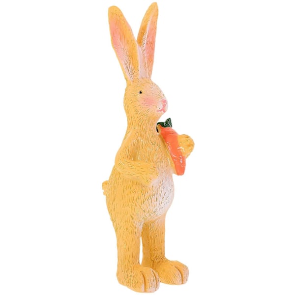 Påskhare Figur Påskhare Dekoration Vårhare Staty Påskfest Hare Staty Dekor