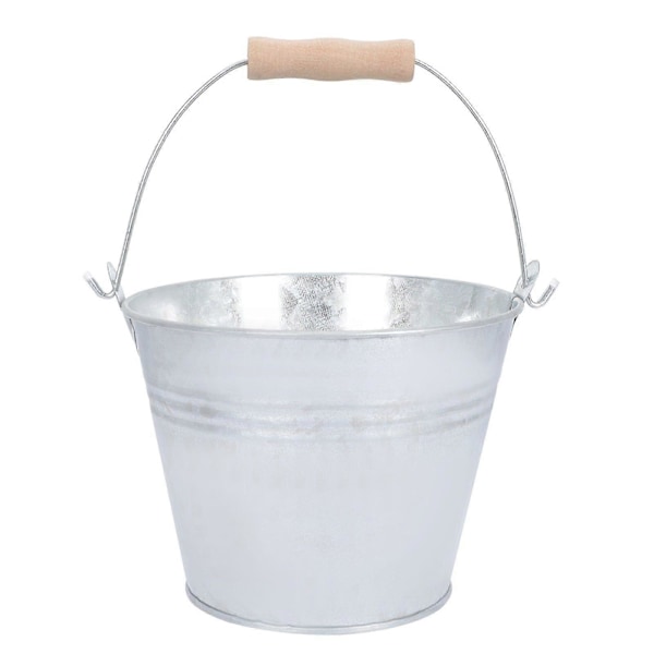 2 stk. Jern Blomster Spand Altan Spand Blomsterkrukke Rustik Blomsterholder Opbevaringsholder