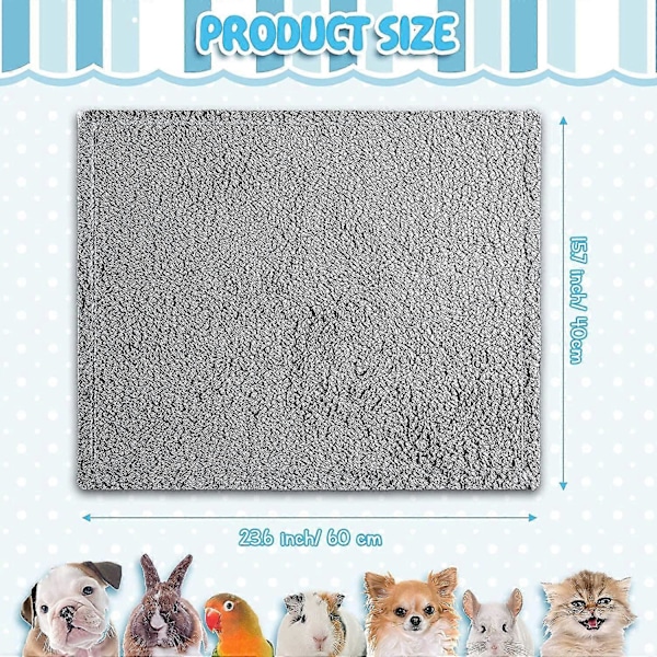 4-pack Lugnande Filtar Mjuk Fleece Katt Hund Filt Husdjursfiltar Sherpa