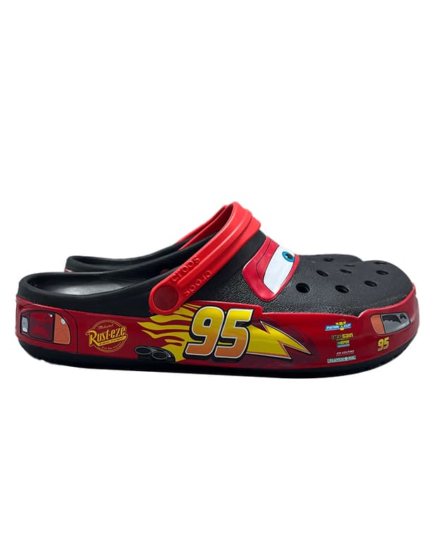 Unisex Voksen Pixar Biler McQueen Træsko sort black 45