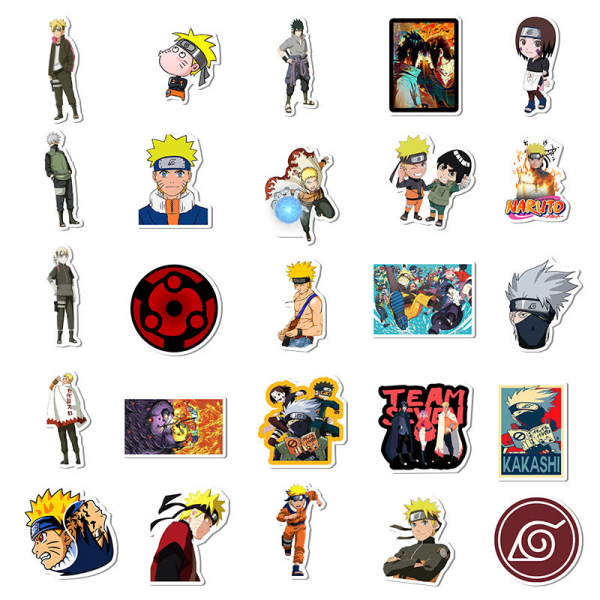 #100 Anime Naruto Stickers#