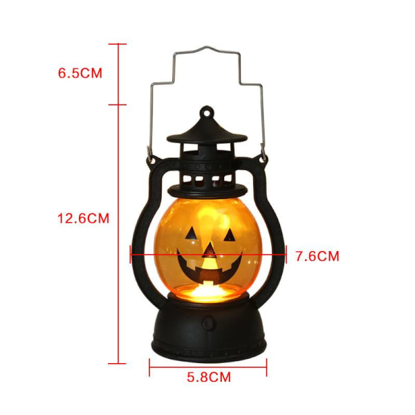 /#/Halloween Pumpa Elektroniskt Ljus - typ B, Halloween LED-ljus/#/