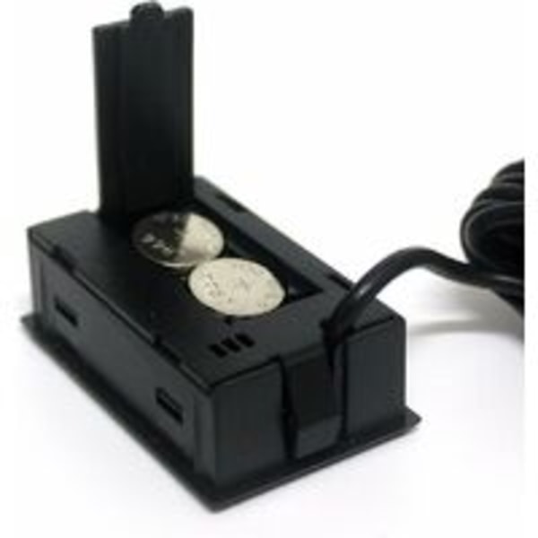 /#/Termometer og hygrometer med indbygget LCD digital tuner, med/#/