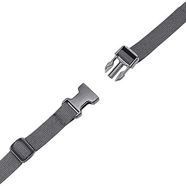 Pikalukko hihnat Muoviset räikkäkiristyshihnat matkatavaroiden kiinnittämiseen (188cm musta 4 kpl - 25mm)