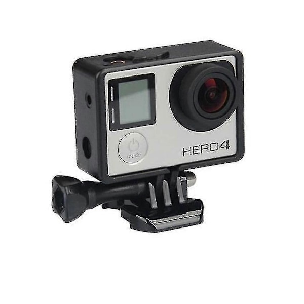Gopro Hero 3 3+ 4 Beskyttende Sort Ramme Etui
