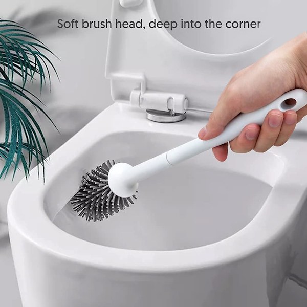 /#/Silikoninen WC-harja, WC-harja ja -telineet, liukumaton muovi/#/