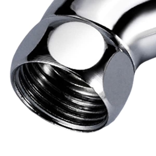 42 mm brusehoved albueforbindelse G1/2\" robust med gummipakninger 135 grader