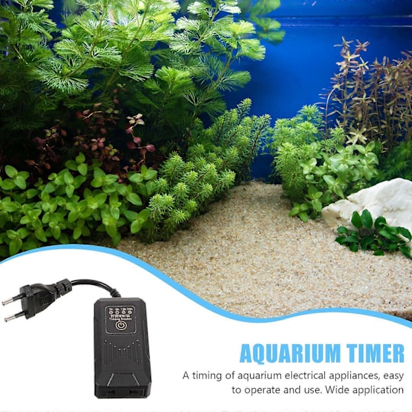 Akvarielys Timer Fisketank Lys Kontroller Lys Timer til Hjem Kollegium EU Stik