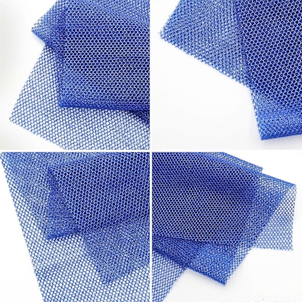 4 Badsvampar Nät Långt Nät Badsvamp Exfolierande Dusch Ryggskrubbare För Män Kvinnor