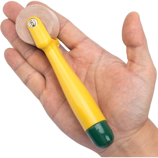Ompelurulla tilkkutöihin, rulla ja puristin, ompelutapettirulla ergonomisella kahvalla, painepyörä ompeluun, tilkkutöihin, painamiseen, tapetointiin