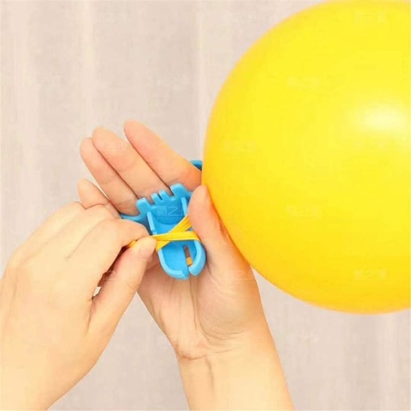 6 stk. Hurtig Ballonbinder, Ballon Tæller Ballonbånd, Nem Bi