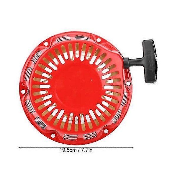 Deler til bensingenerator, trekkstarter, passer til Gx240 Gx270 8hk 9hk 173f 3,5kw bensingenerator