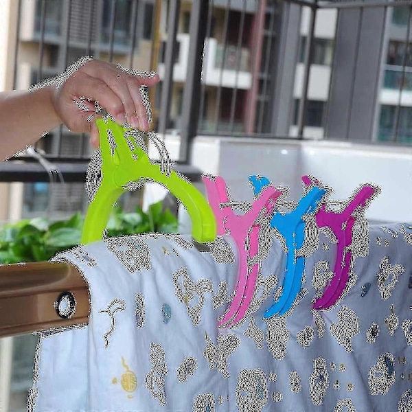 Förpackning med 8 Strandhandduksklämmor