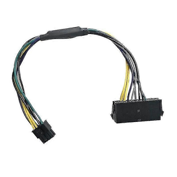 24-pins till 8-pins PSU Huvudströmförsörjning ATX Adapterkabel Kompatibel Dell