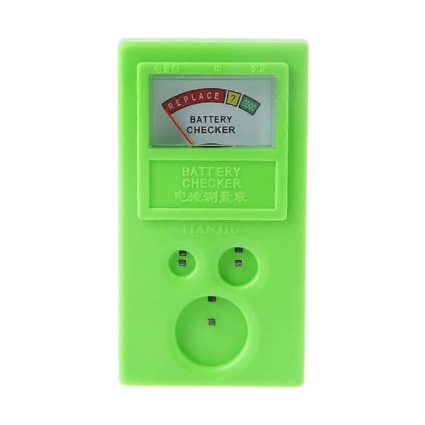 Elektronisk mätenhet Batterikontroll Knappcell Batteri Strömtestare