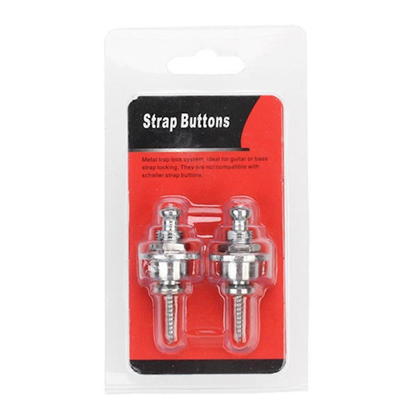 Guitar Strap Locks, Quick Release Strap Lock Retainer System, Guitar Strap Lock til Elektrisk, Bas, Akustisk Guitar A