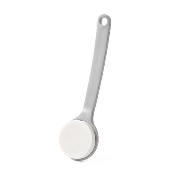 Ryggborste - Duschsvamp med Långt Handtag - Massagebadborste - Exfolierande Borste - Badborste - Massageborste (Grå, 29.5*8.5cm)