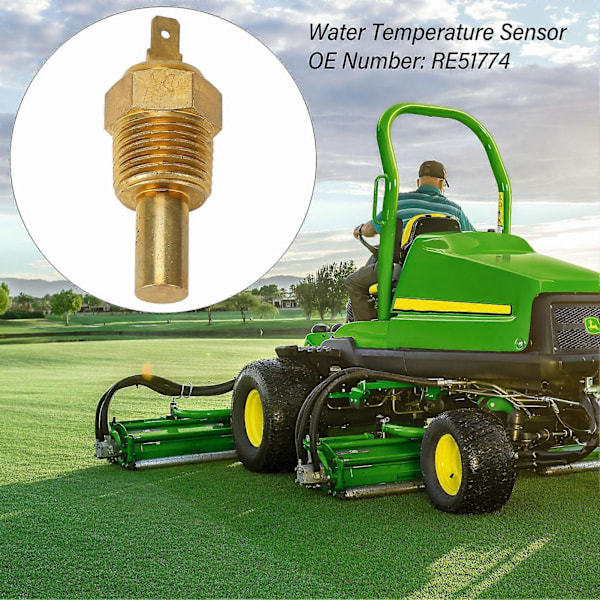 Vattentemperatursensor RE51774 Hög Noggrannhet Vattentät Stabil Vattentemperaturgivare för 1640 2040S 2040 2140 2150