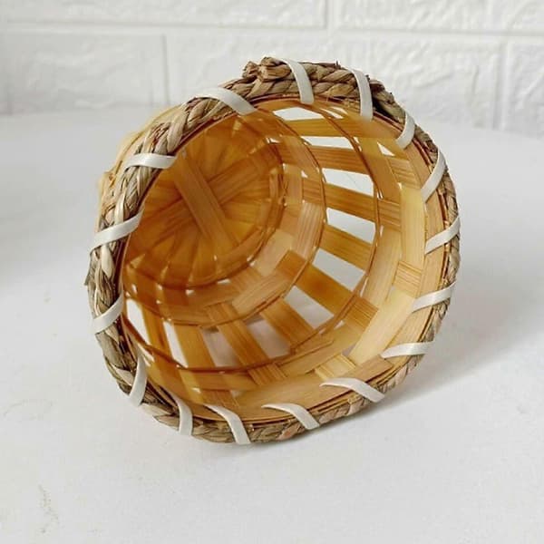 Mini Kronljuskronsskärmar 6,5x8x10,5 cm för bondgårdssovrum vardagsrum