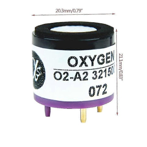 O2-a2 Syresensor för Bw Technologies Gasdetektorer