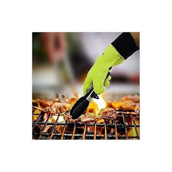 Par Värmebeständiga Silikon Grytvantar för Köket. Säker Matlagning
