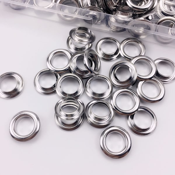 Grommetsats, 100 set 12 mm, för presenning