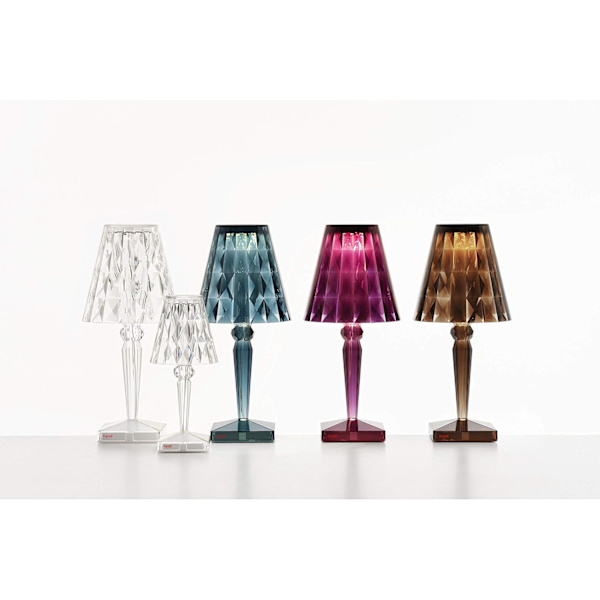 *Stor Batteri Kristall Bordslampa Batteri Dimbar Inomhus Utomhus*